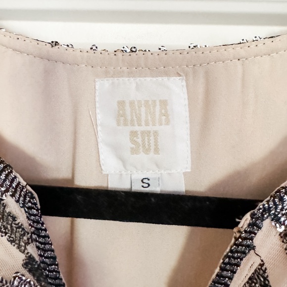 Anna Sui Silver Maxi Dress - Picture 8 of 9